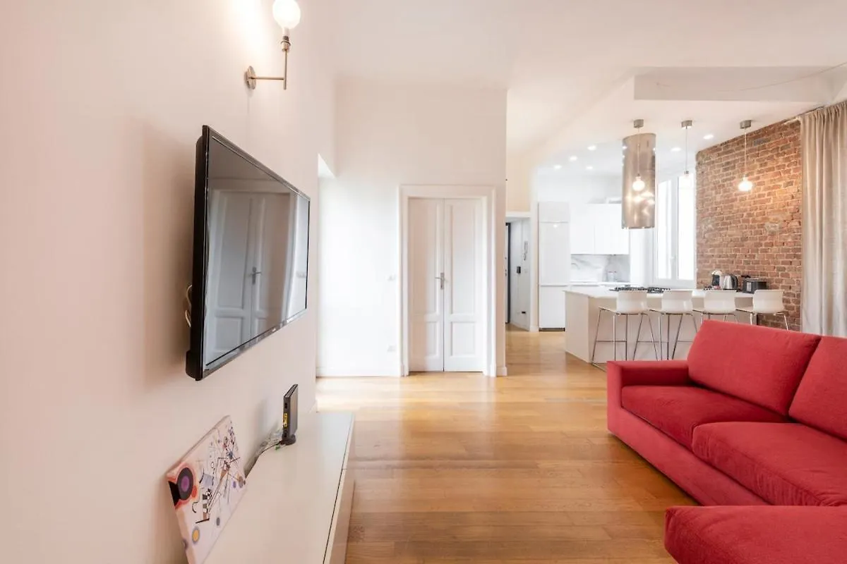 公寓 Luxury 3 Bedrooms Apt - B Home 米兰
